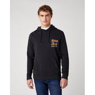 Inny producent Męska Bluza Wrangler Hoodie Faded Black W6E6Ioxv6-M Inny producent Męska Bluza Wrangler Hoodie Faded Black W6E6Ioxv6-M