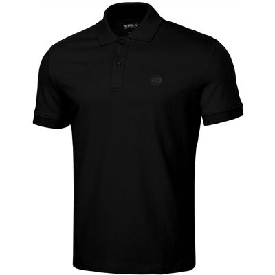 inna (Inny) Męska Czarna Koszulka Polo Pitbull Regular 25' Bawełna T-shirt M inna (Inny) Męska Czarna Koszulka Polo Pitbull Regular 25' Bawełna T-shirt M