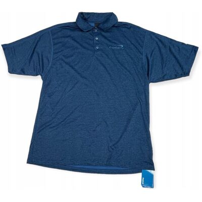 Męska granatowa koszulka polo REEBOK L Męska granatowa koszulka polo REEBOK L