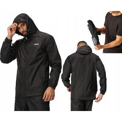 Męska kurtka przeciwdeszczowa Regatta z membraną RMW281 800 XL Męska kurtka przeciwdeszczowa Regatta z membraną RMW281 800 XL