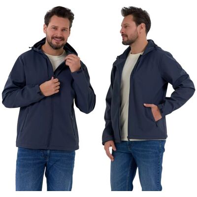 Męska Kurtka Przejściowa Softshell Przeciwdeszczowy Poliester Moraj - Xxl Męska Kurtka Przejściowa Softshell Przeciwdeszczowy Poliester Moraj - Xxl