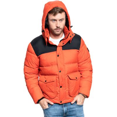Męska Kurtka Zimowa Lee Puffer Jacket Poinciana L86Nszol-S Męska Kurtka Zimowa Lee Puffer Jacket Poinciana L86Nszol-S