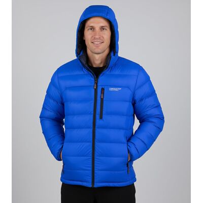 Agrafka Męska zimowa pikowana kurtka z kapturem -4XL Agrafka Męska zimowa pikowana kurtka z kapturem -4XL