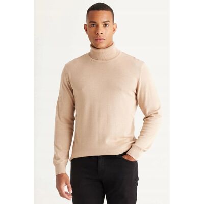 Inny producent MĘSKI BEŻOWY SWETER Z GOLFEM 70% AKRYL 30% WEŁNA 2XL 5GA* Inny producent MĘSKI BEŻOWY SWETER Z GOLFEM 70% AKRYL 30% WEŁNA 2XL 5GA*