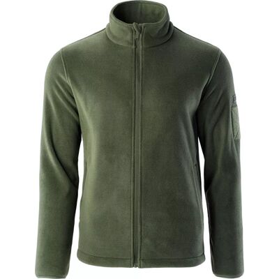 Męski polar Magnum Essential Fleece oliwkowo zielony rozmiar S Męski polar Magnum Essential Fleece oliwkowo zielony rozmiar S