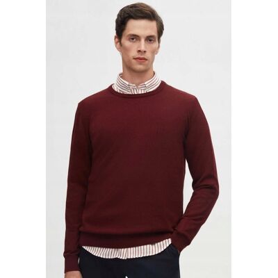 Inny producent MĘSKI SWETER BRĄZOWY OKRĄGŁY DEKOLT BAWEŁNA AKRYL 2XL 5GA* Inny producent MĘSKI SWETER BRĄZOWY OKRĄGŁY DEKOLT BAWEŁNA AKRYL 2XL 5GA*