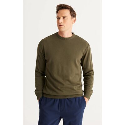 Inny producent MĘSKI SWETER Z AKRYLU Z OKRĄGŁYM DEKOLTEM KHAKI XL 5GA* Inny producent MĘSKI SWETER Z AKRYLU Z OKRĄGŁYM DEKOLTEM KHAKI XL 5GA*