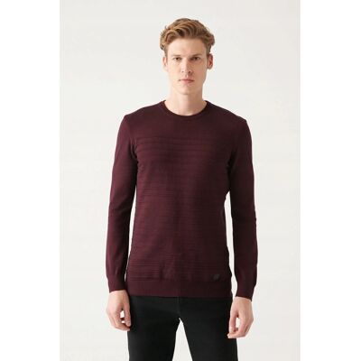 Inny producent MĘSKI SWETER Z BAWEŁNY I AKRYLU Z PÓŁGOLFEM I PASKOWANYM WZOREM S 5GA* Inny producent MĘSKI SWETER Z BAWEŁNY I AKRYLU Z PÓŁGOLFEM I PASKOWANYM WZOREM S 5GA*