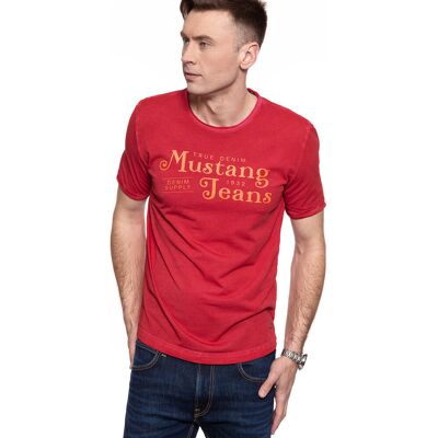 Inny producent Męski T-Shirt Mustang Alex C Print Cpd 1009040 7202-M Inny producent Męski T-Shirt Mustang Alex C Print Cpd 1009040 7202-M