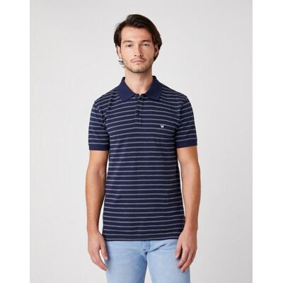 Inny producent Męskie Polo Wrangler Ss Yd Stripe Polo Navy W7Alkd114-M Inny producent Męskie Polo Wrangler Ss Yd Stripe Polo Navy W7Alkd114-M