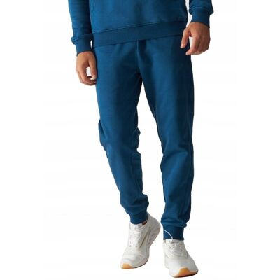 Męskie spodnie dresowe 4F joggery TROM0942 46S morski M Męskie spodnie dresowe 4F joggery TROM0942 46S morski M