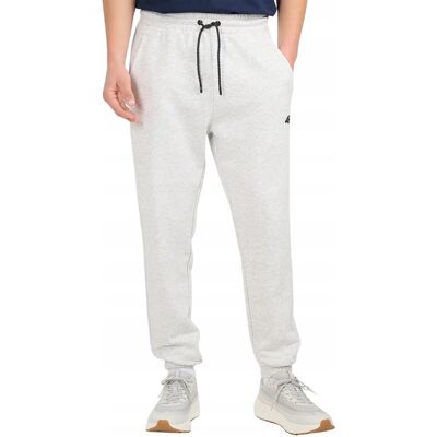 Męskie spodnie dresowe 4F TROM1673 jasny szary 27M XL Męskie spodnie dresowe 4F TROM1673 jasny szary 27M XL