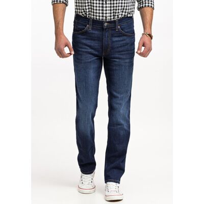Męskie spodnie jeansowe dopasowane Mustang TRAMPER TAPERED W34 L32 Męskie spodnie jeansowe dopasowane Mustang TRAMPER TAPERED W34 L32