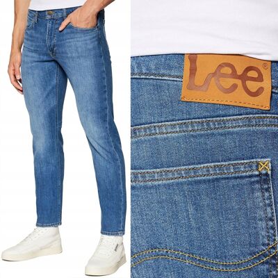 Męskie spodnie jeansowe proste Lee DAREN W31 L30 Męskie spodnie jeansowe proste Lee DAREN W31 L30