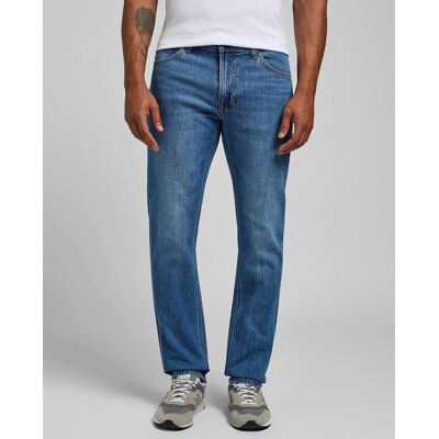Męskie spodnie jeansowe proste Lee DAREN ZIP FLY W38 L32 Męskie spodnie jeansowe proste Lee DAREN ZIP FLY W38 L32