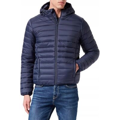 Inny producent MEXX GRANATOWA KURTKA MĘSKA PIKOWANA Z KAPTUREM M 16FA Inny producent MEXX GRANATOWA KURTKA MĘSKA PIKOWANA Z KAPTUREM M 16FA
