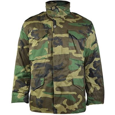 Mil-Tec Kurtka M65 Woodland - Woodland - L Mil-Tec Kurtka M65 Woodland - Woodland - L