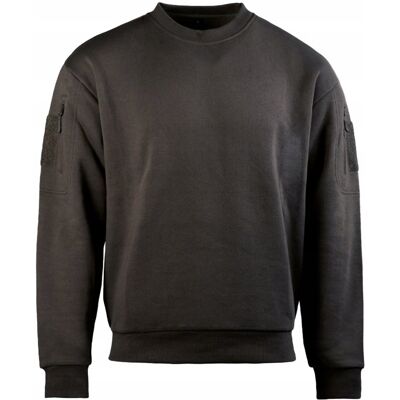 Mil-Tec Sweter Taktyczny Combat Shirt Czarny L Mil-Tec Sweter Taktyczny Combat Shirt Czarny L