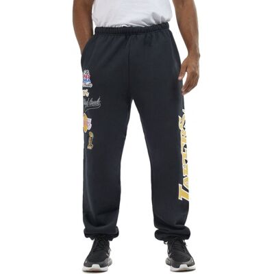 Mitchell & Ness spodnie dresowe męskie czarne NBA Champ City Fleece Bottoms Los Angeles Lakers PSWP3253-LALYYPPPBLCK M Mitchell & Ness spodnie dresowe męskie czarne NBA Champ City Fleece Bottoms Los Angeles Lakers PSWP3253-LALYYPPPBLCK M