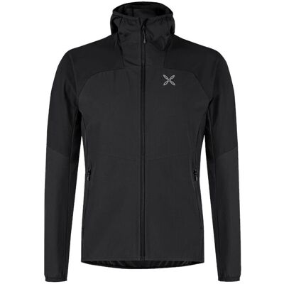 Montura Kurtka trekkingowa męska Rise Hooded czarna M Montura Kurtka trekkingowa męska Rise Hooded czarna M