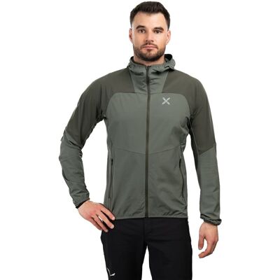 Montura Kurtka trekkingowa męska Rise Hooded zielona M Montura Kurtka trekkingowa męska Rise Hooded zielona M