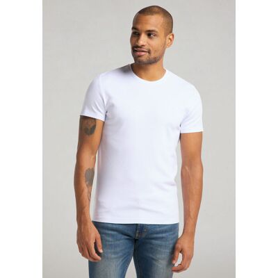 Inny producent Mustang Alex C Embroidery Męski T-Shirt Koszulka Logo Tee General White 1015050 2045-2Xl Inny producent Mustang Alex C Embroidery Męski T-Shirt Koszulka Logo Tee General White 1015050 2045-2Xl