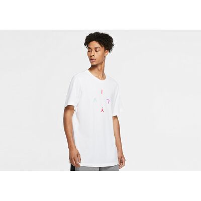 Nike Air Jordan 'Air' Dri-Fit Tee White Nike Air Jordan 'Air' Dri-Fit Tee White