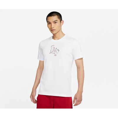 Nike Air Jordan Jumpman 23 Air Tee White Nike Air Jordan Jumpman 23 Air Tee White