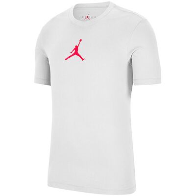 Nike Air Jordan Jumpman Dri-Fit Crew Tee White Nike Air Jordan Jumpman Dri-Fit Crew Tee White