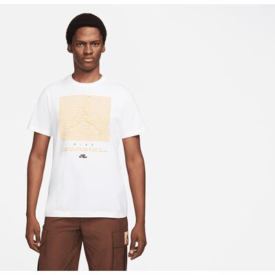 Nike Air Jordan Jumpman Grapfic Crew Tee White Nike Air Jordan Jumpman Grapfic Crew Tee White