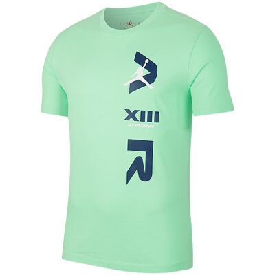 Nike Air Jordan Legacy Aj13 Tee Illusion Green Nike Air Jordan Legacy Aj13 Tee Illusion Green