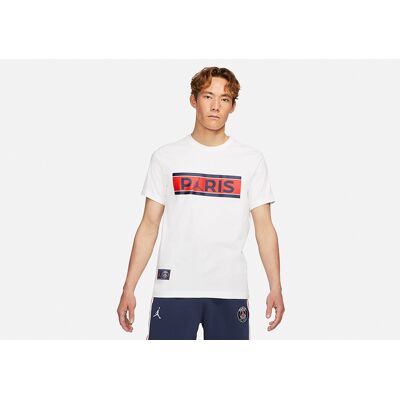 Nike Air Jordan Psg Wordmark Tee White Nike Air Jordan Psg Wordmark Tee White