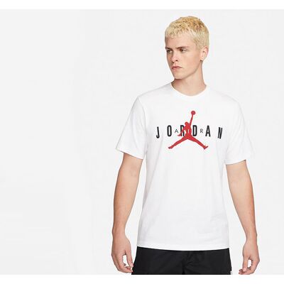 Nike Air Jordan Wordmark Tee White Nike Air Jordan Wordmark Tee White