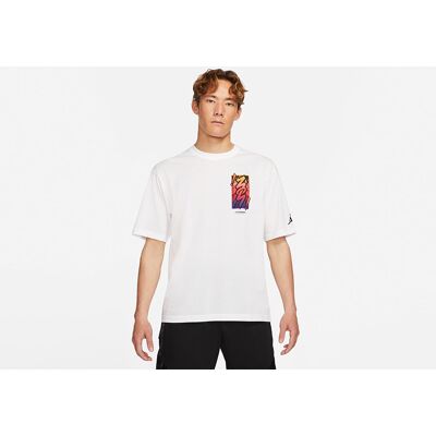 Nike Air Jordan Zion Dri-Fit Tee White Nike Air Jordan Zion Dri-Fit Tee White
