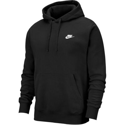 Nike Bluza sportowa męska, M NSW CLUB HOODIE FZ BB BV2654-010, czarny, rozmiar L Nike Bluza sportowa męska, M NSW CLUB HOODIE FZ BB BV2654-010, czarny, rozmiar L