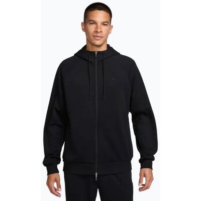 Koszula Męska Nike Primary Dri-FIT UV z pełnym zamkiem - Czarna - XXL Koszula Męska Nike Primary Dri-FIT UV z pełnym zamkiem - Czarna - XXL