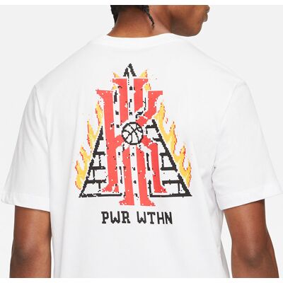 Nike Dri-Fit Kyrie Logo Tee White Nike Dri-Fit Kyrie Logo Tee White
