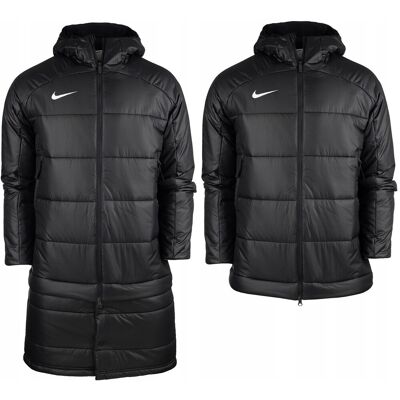 Nike KURTKA PIKOWANA Z KAPTUREM CZARNA Z OCIEPLENIEM S OPA Nike KURTKA PIKOWANA Z KAPTUREM CZARNA Z OCIEPLENIEM S OPA