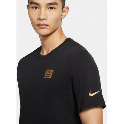 Nike Lebron James 'Strive For Greatness' Dri-Fit Tee Black Nike Lebron James 'Strive For Greatness' Dri-Fit Tee Black