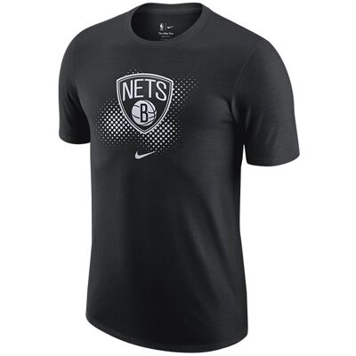 Nike Nba Brooklyn Nets Dri-Fit Essential Logo Tee Black Nike Nba Brooklyn Nets Dri-Fit Essential Logo Tee Black