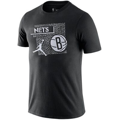 Nike Nba Brooklyn Nets Dri-Fit Statement Tee Black Nike Nba Brooklyn Nets Dri-Fit Statement Tee Black