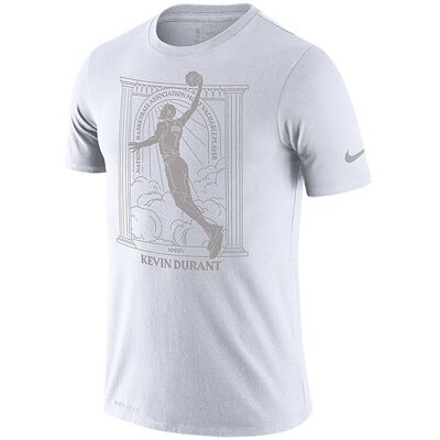 Nike Nba Kevin Durant Mvp Dri-Fit Tee White Nike Nba Kevin Durant Mvp Dri-Fit Tee White