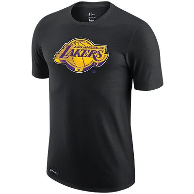 Nike Nba Los Angeles Lakers Earned Edition Logo Dri-Fit Tee Black Nike Nba Los Angeles Lakers Earned Edition Logo Dri-Fit Tee Black