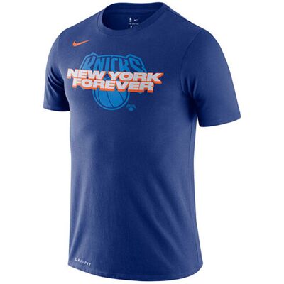 Nike Nba New York Knicks Mantra Dri-Fit Tee Rush Blue Nike Nba New York Knicks Mantra Dri-Fit Tee Rush Blue