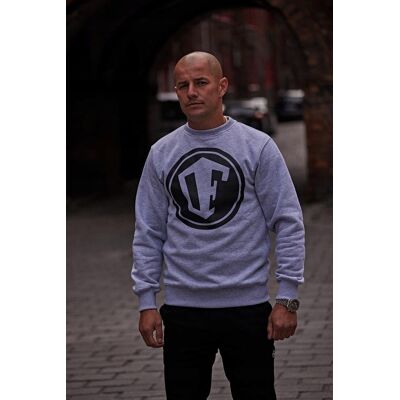 inna (Inny) OFENSYWA BLUZA MĘSKA BEZ KAPTURA CREWNECK LOGO SZARA GREY XXL inna (Inny) OFENSYWA BLUZA MĘSKA BEZ KAPTURA CREWNECK LOGO SZARA GREY XXL