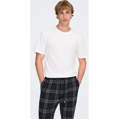 Inny producent ONLY&SONS; BIAŁY T-SHIRT MĘSKI BAWEŁNA OKRĄGŁY DEKOLT XS 17AA Inny producent ONLY&SONS; BIAŁY T-SHIRT MĘSKI BAWEŁNA OKRĄGŁY DEKOLT XS 17AA