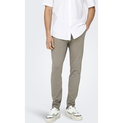 Inny producent ONLY & SONS SPODNIE ELEGANCKIE MĘSKIE BEŻOWE PROSTE 33/34 17CA Inny producent ONLY & SONS SPODNIE ELEGANCKIE MĘSKIE BEŻOWE PROSTE 33/34 17CA