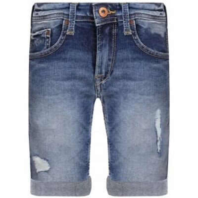 Pepe Jeans Jeansowe Krótkie Spodenki Z Przetrzeniami 176 Kya Pepe Jeans Jeansowe Krótkie Spodenki Z Przetrzeniami 176 Kya