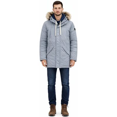 Inny producent PEPE JEANS MĘSKA ZIMOWA KURTKA Z KAPTUREM I FUTERKIEM SZARA M 1I4A Inny producent PEPE JEANS MĘSKA ZIMOWA KURTKA Z KAPTUREM I FUTERKIEM SZARA M 1I4A