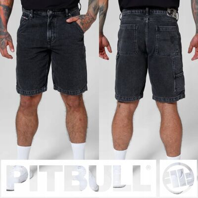 inna (Inny) PITBULL WEST COAST JEANSOWE SZORTY CARPENTER BLACK DENIM ROZMIAR 30 inna (Inny) PITBULL WEST COAST JEANSOWE SZORTY CARPENTER BLACK DENIM ROZMIAR 30